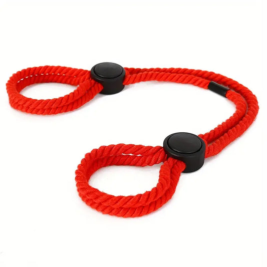 Handcuffs with Adjustable Rope