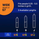 Myone  Large Sampler - 3 Large Condom Sizes to Try