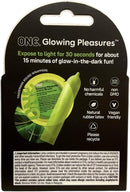 One Glowing Pleasures Condoms 3pk
