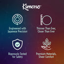Kimono Swirl Double Spiral Shape Condoms
