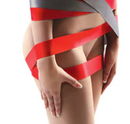 NS Novelties Strap Ease Bondage Straps, 2 Piece Set, 4 Foot, Gray