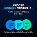 Myone Snug Sampler - 3 Snug Condom Sizes to Try