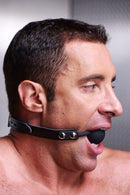 Master Series Hush Locking Silicone Ball Gag, Black