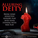 XR Brands Master Series Bound Goddess Drip Candle Red