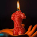 XR Brands Master Series Bound Goddess Drip Candle Red
