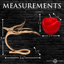 Master Series Burning Passion Rose Candle W/ Holder