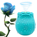 Rose with 7-Function Silicone Clitoral Rose Massager