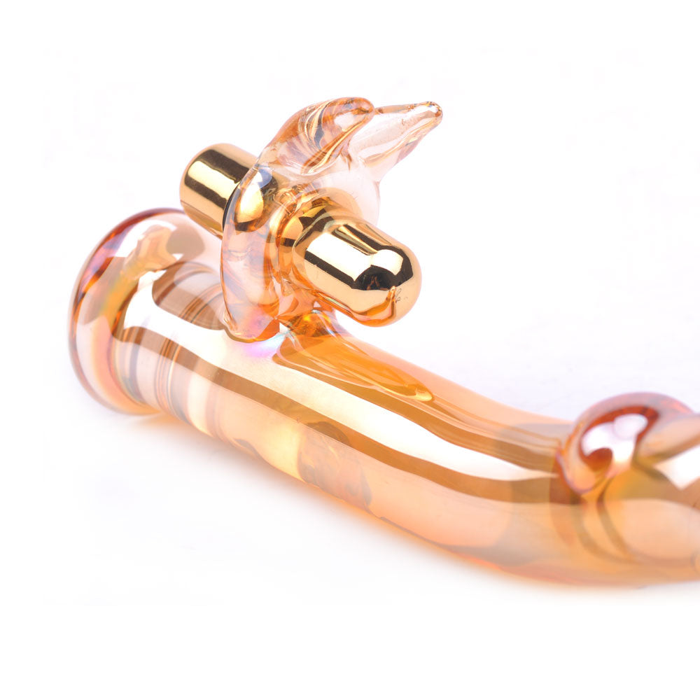 Gold Glass Vibrator