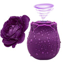 Rose with 7-Function Silicone Clitoral Rose Massager