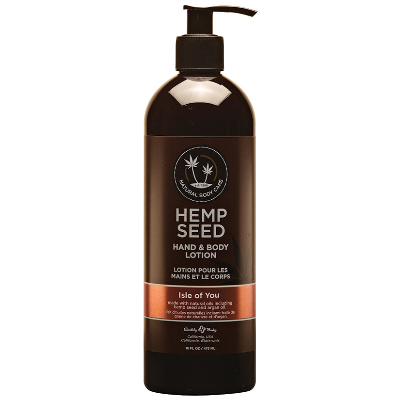 Earthly Body Hemp Seed Lotion Isle