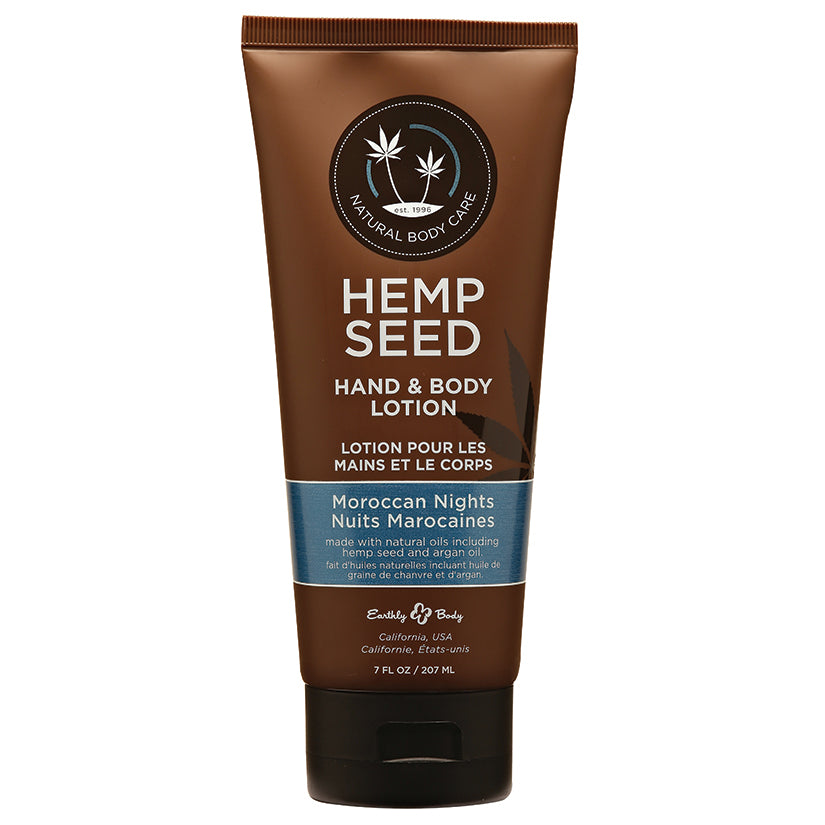 Earthly Body Hemp Seed Lotion Moroccan Nights oz