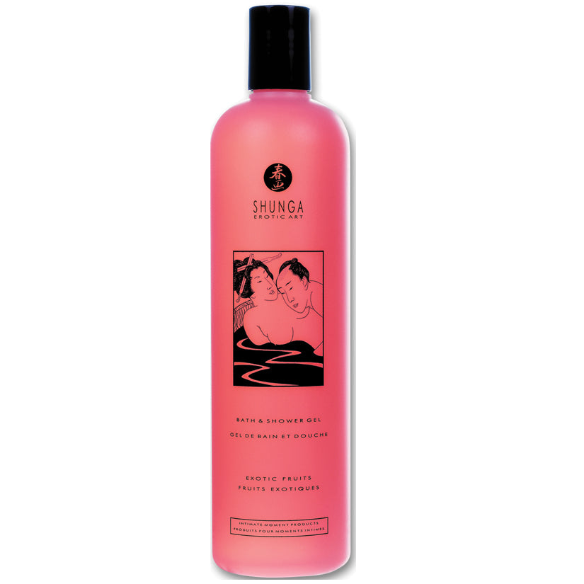 Shunga Bath Shower Gel-Exotic Fruits oz