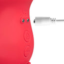 Silicone Clitoral Sucking Rose with 10 Speeds and G-Spot Vibrator
