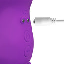 Silicone Clitoral Sucking Rose with 10 Speeds and G-Spot Vibrator