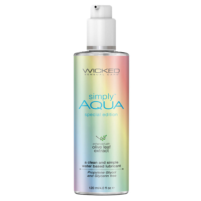 Simply Aqua Special Edition Lube 4oz/120ml