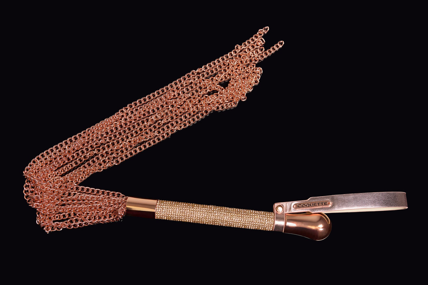 COQUETTE ROSE GOLD CHAIN WHIP