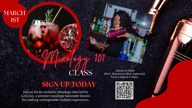 Mixology 101 Workshop & Mixer @ Ghettoff Boutique (March 1st 2025)