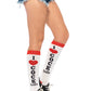 Cocktails Knee High Socks