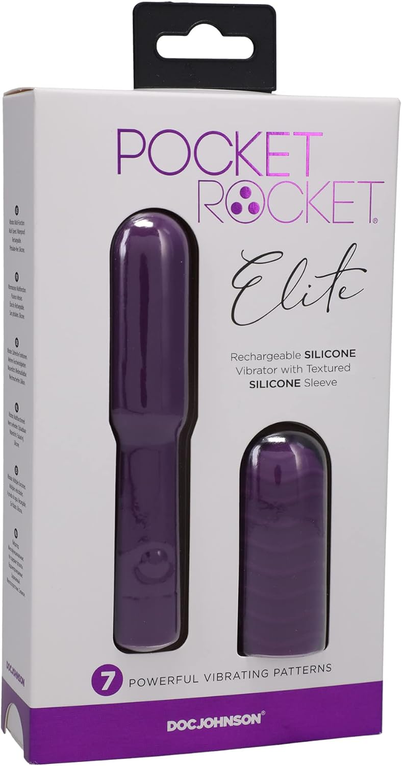 Pocket Rocket® Elite - Rechargeable with Removable Sleeve