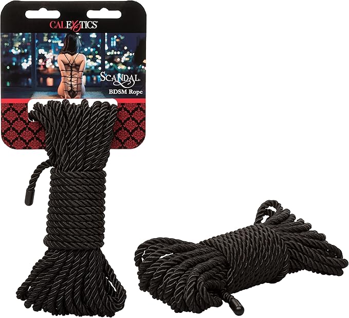 Scandal Black BDSM Tie