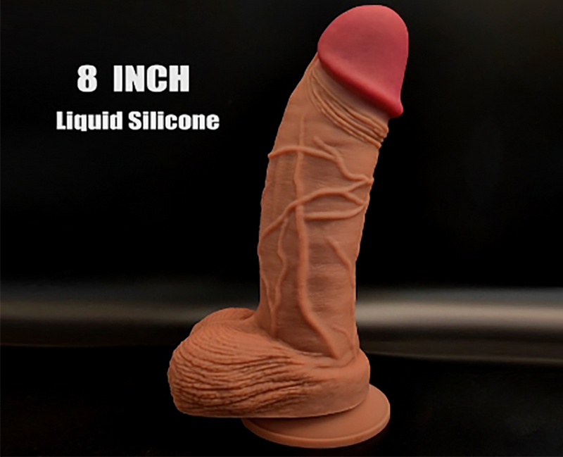 8 in. Realistic Dildo