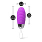 10 Speed Rechargeable Remote Control Vibrator