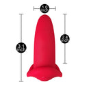 10-Speed Mini Vibrating Tongue with Remote