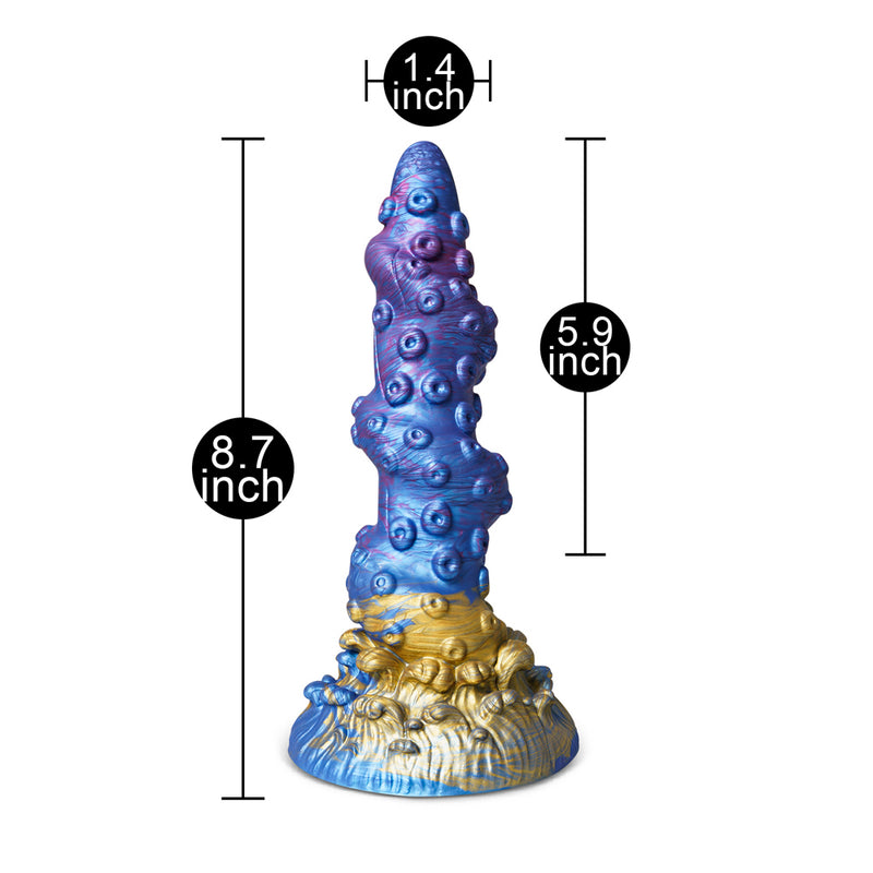 8.7'' Alien Dildo with Suction Cup III