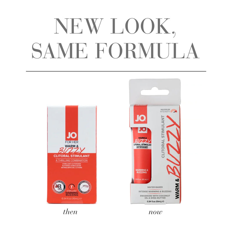 JO Warm & Buzzy Clitoral Cream