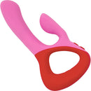 Unbound Clutch Rechargeable Waterproof Silicone Dual Stimulation Vibrator