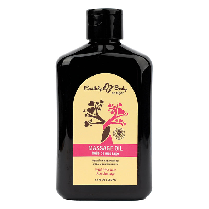 Earthly Body at Night Massage Oil Aphrodisiac-8.4 OZ