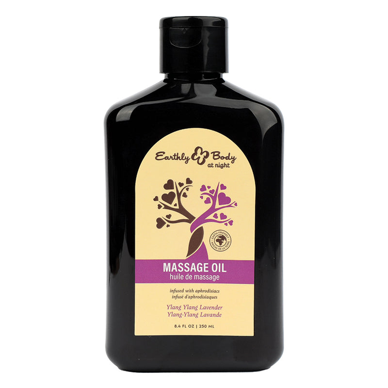 Earthly Body at Night Massage Oil Aphrodisiac-8.4 OZ