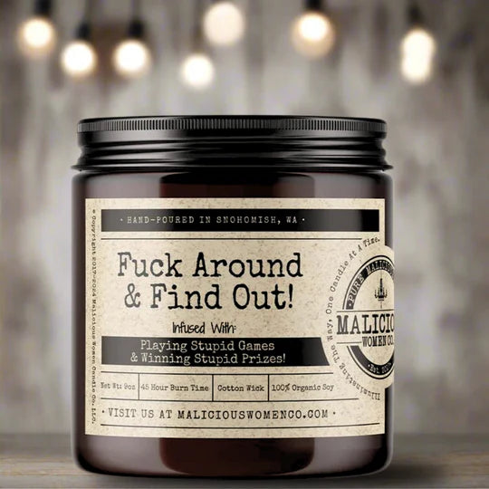 Fearless A** F*ck Candles