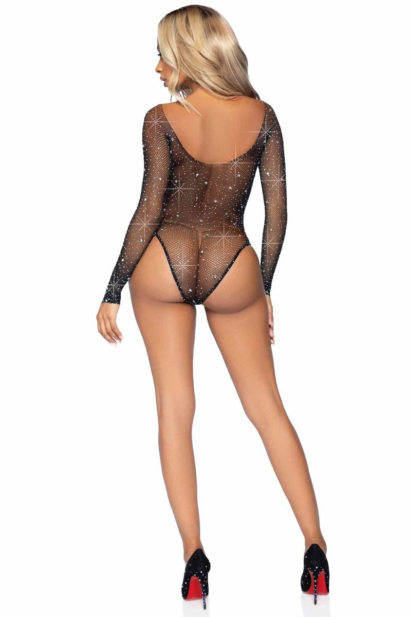 Shining Star Bodysuit with Rhinestones