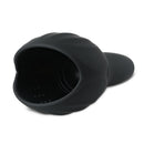 Black Color Silicone Male Masturbator Penis Training Vibrator