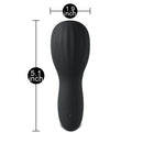 Black Color Silicone Male Masturbator Penis Training Vibrator
