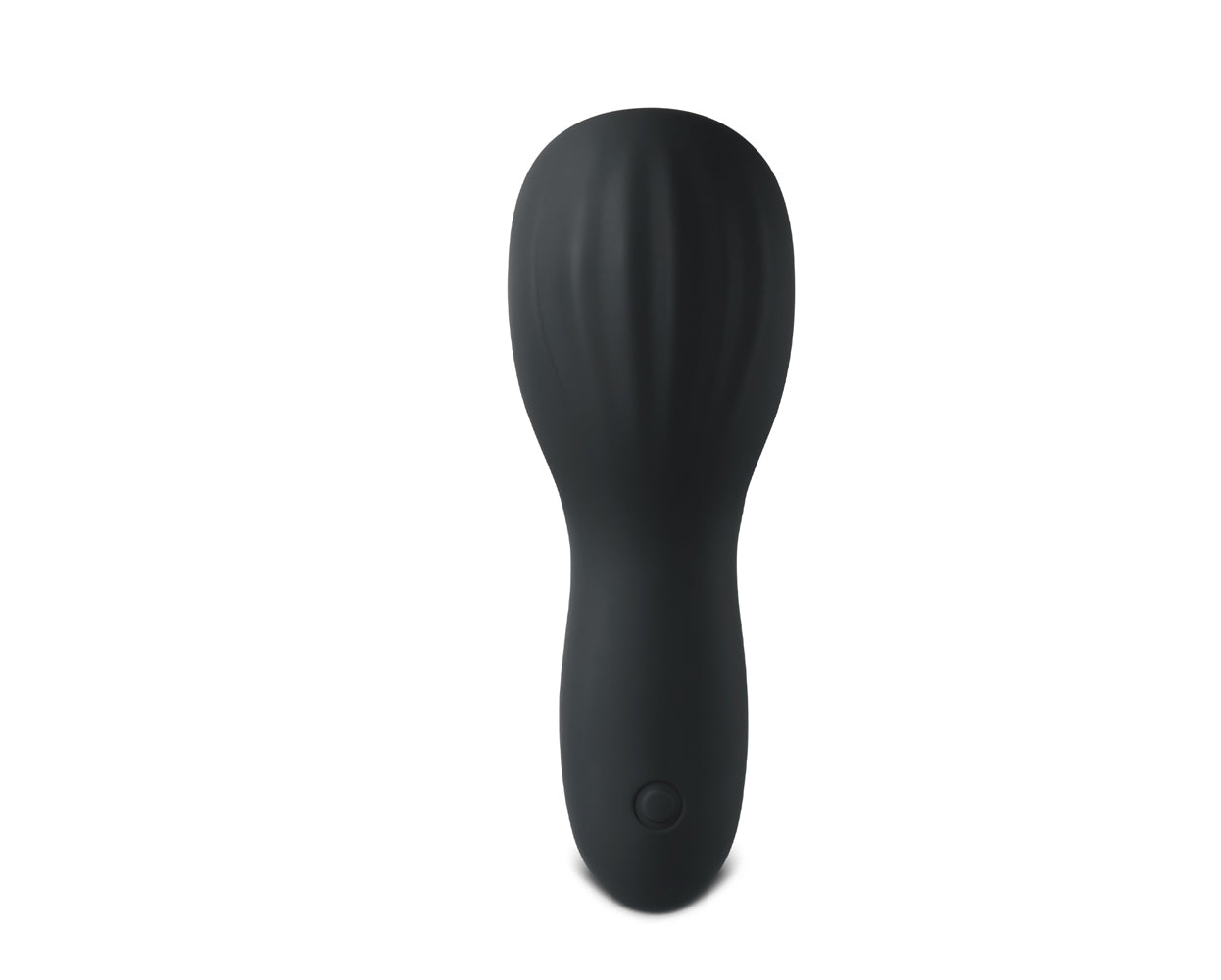 Black Color Silicone Male Masturbator Penis Training Vibrator I