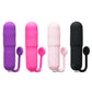 Rechargeable Vibrating & Tongue-Licking Silicone Vibrator