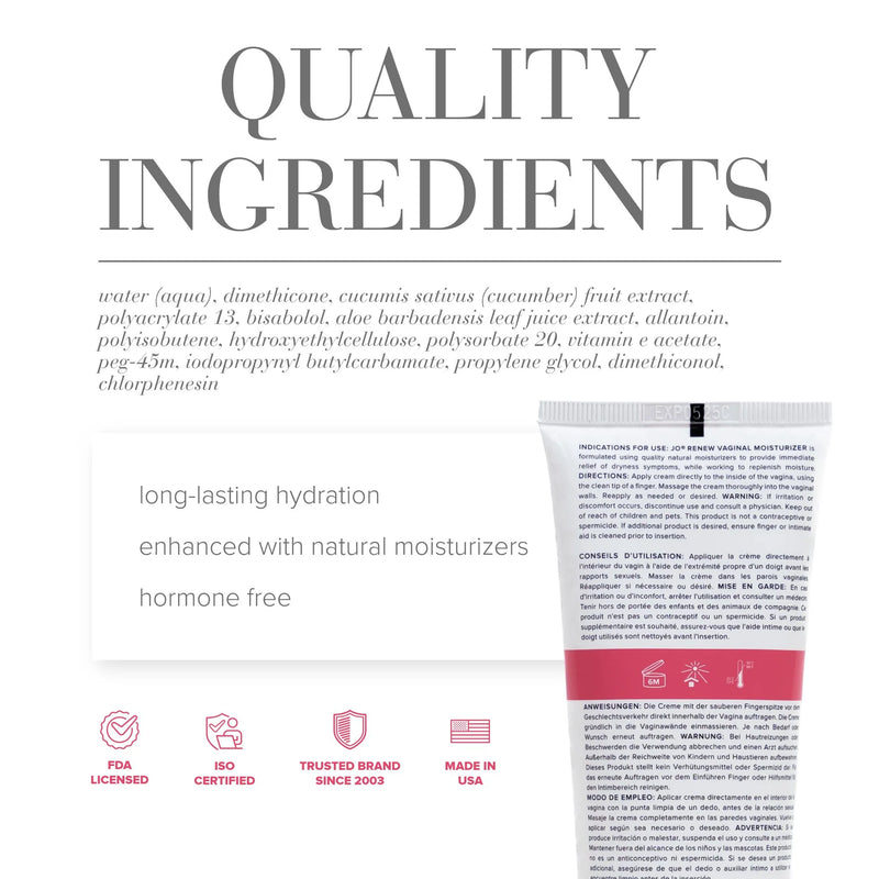 Jo Renew Vaginal Moisturizer Original Hygiene