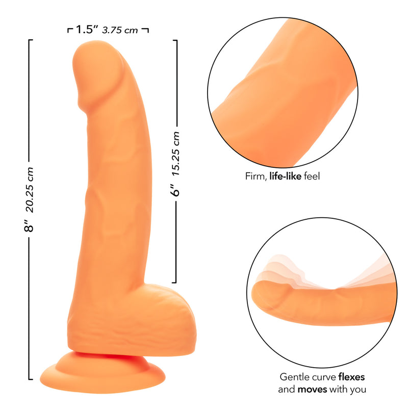 Neon® Silicone Studs® 6"/15.25 cm - Orange