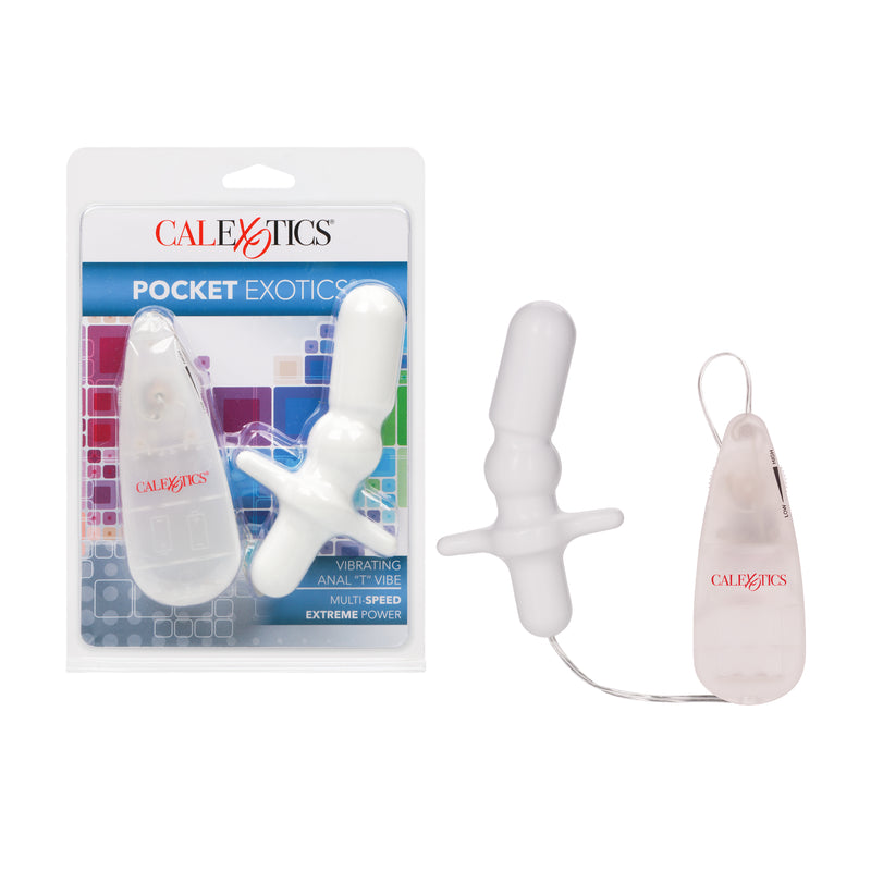 Vibrating Anal "T" Vibe (Pocket Exotics)