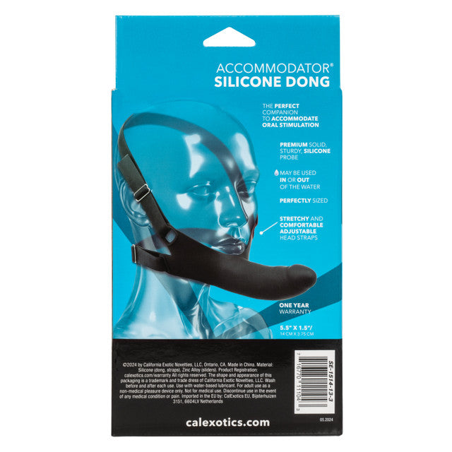 Accommodator® Silicone Dong – Black