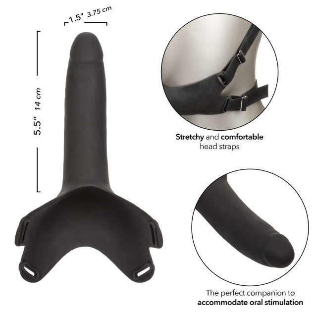 Accommodator® Silicone Dong – Black