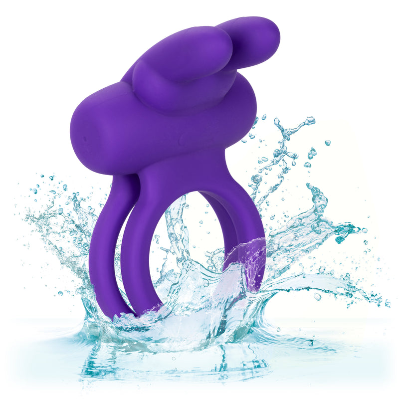 Silicone Rechargeable Dual Rockin' Rabbit Enhancer