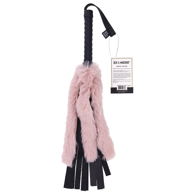 S&M Brat Faux Fur Flogger