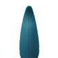 Leaf-Shaped Vibrator: Dark Green, Waterproof, USB Rechargeable, Medical Grade ABS & Silicone