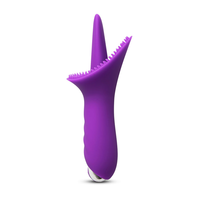 Purple Color Silicone Vibrating Tongue