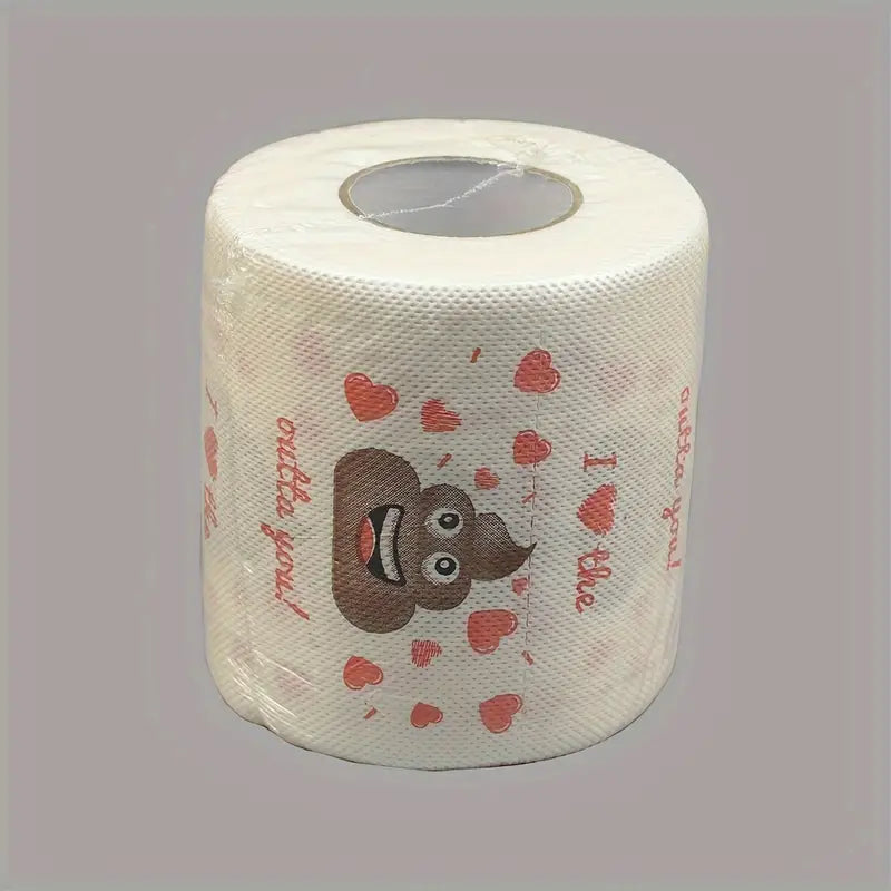 One roll of toilet paper makes a unique and romantic gift.