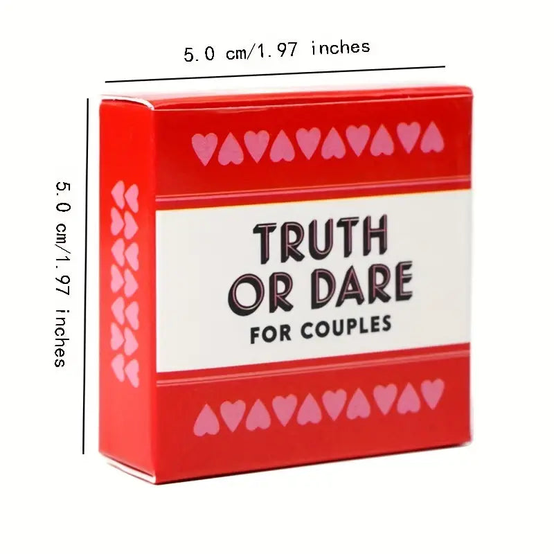 Truth Or Dare Game Card