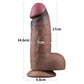 9.5'' Dual Layered Silicone Cock XXL